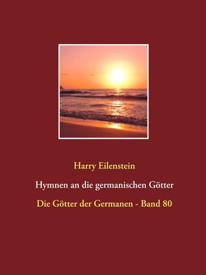 cover image of Hymnen an die germanischen Götter